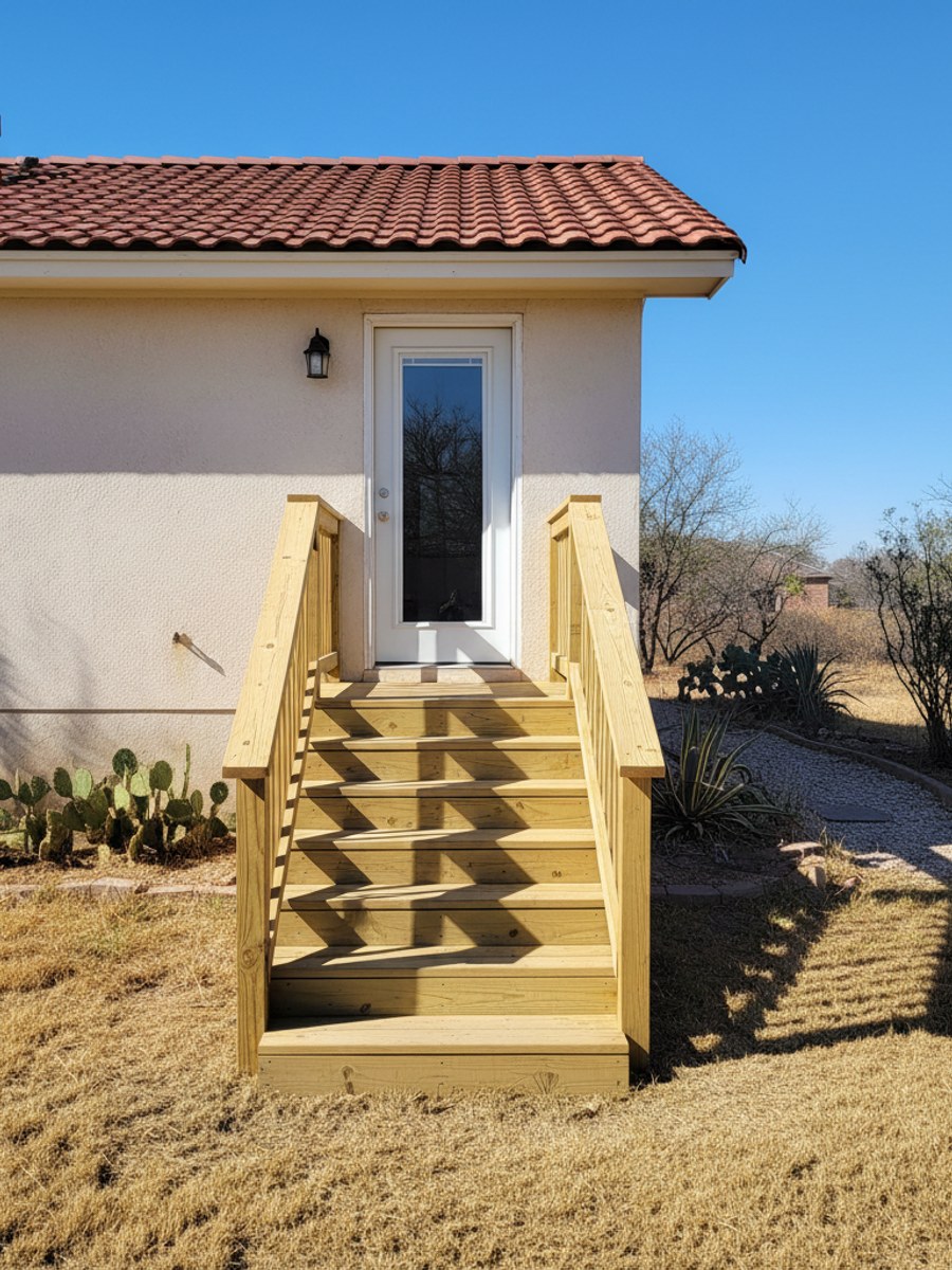 Deck Staining & Sealing completed by Allied Deck Solutions in Mission, TX