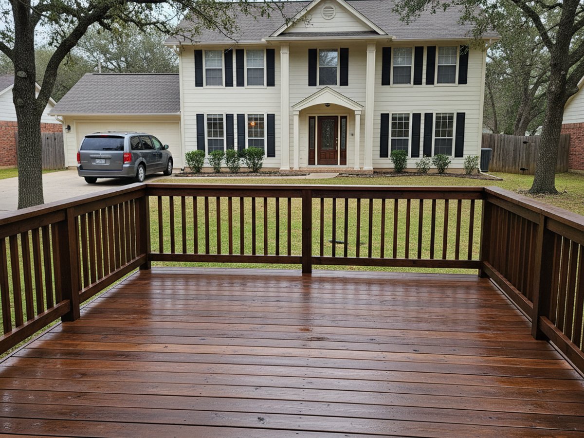 Deck Resurfacing & Board Replacement completed by Allied Deck Solutions in San Juan, TX