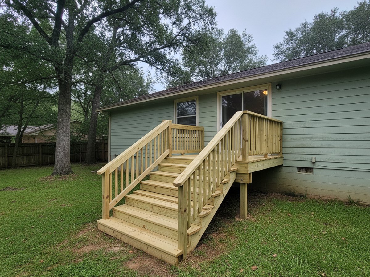 Deck Installation completed by Allied Deck Solutions in Hidalgo, TX