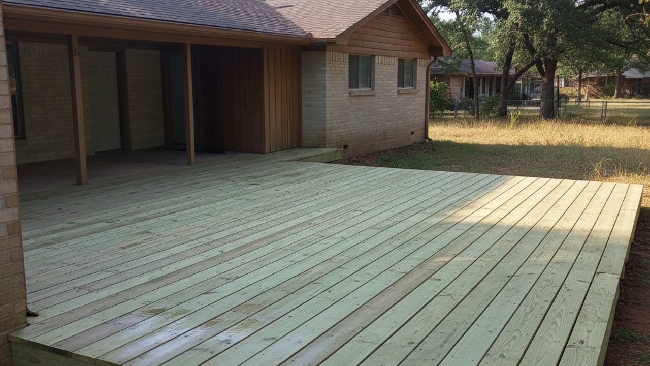 Deck Resurfacing & Board Replacement completed by Allied Deck Solutions in Weslaco, TX