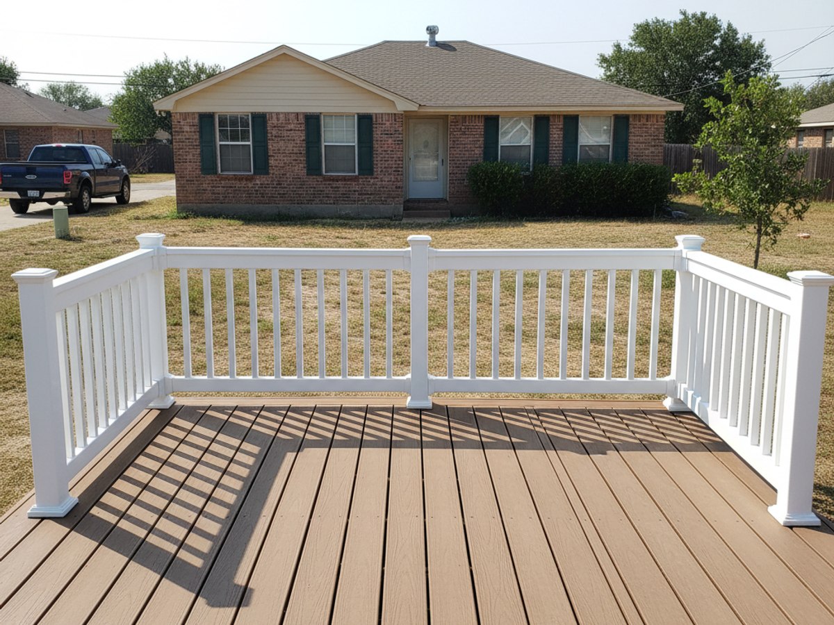 Covered Decks & Pergolas completed by Allied Deck Solutions in San Juan, TX